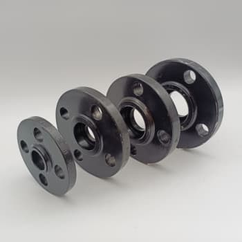 Dimensiwn fflans ar y cyd ASME B16.5 Dosbarth 150 Lap